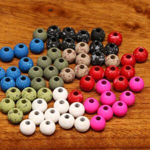 Mottled Tactical Tungsten Slot Beads