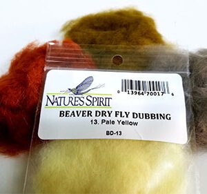 A package of feathers for fly dubbing