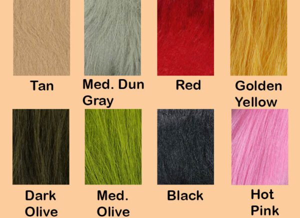 Craft Fur Colorchart