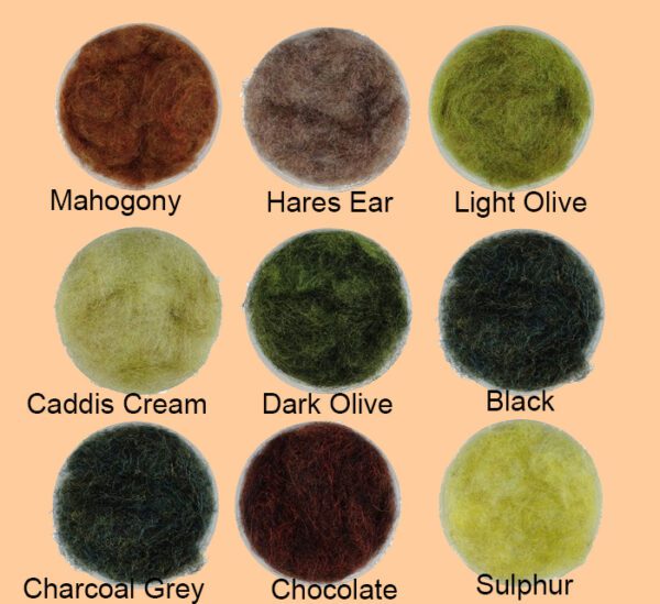 A bunch of different colors of hair dye