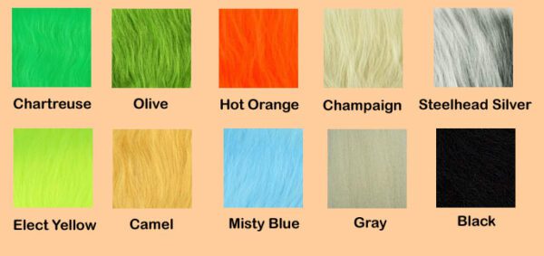 Polar Hair Color Chart