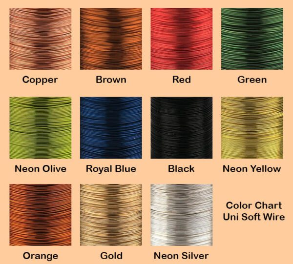 Color Chart Uni Soft Wire