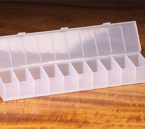 10 Compartment Ribbed Hook Box