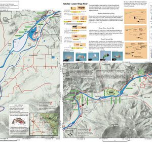 Lower Kings River Map