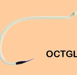A picture of an octopus hook with the words " octoglot ".