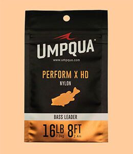 Umpqua perform x hd bass leader