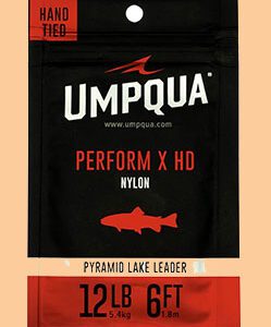 Umpqua perform x hd nylon leader for Pyramid Lake