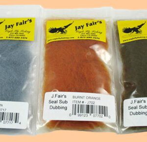A package of different colors of fish in its packaging.