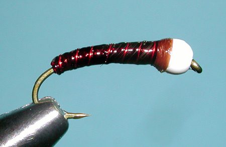 Chan's Chironomid Bomber, Brown /Red
