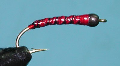 Bloodworm Optimidge, Red/Black